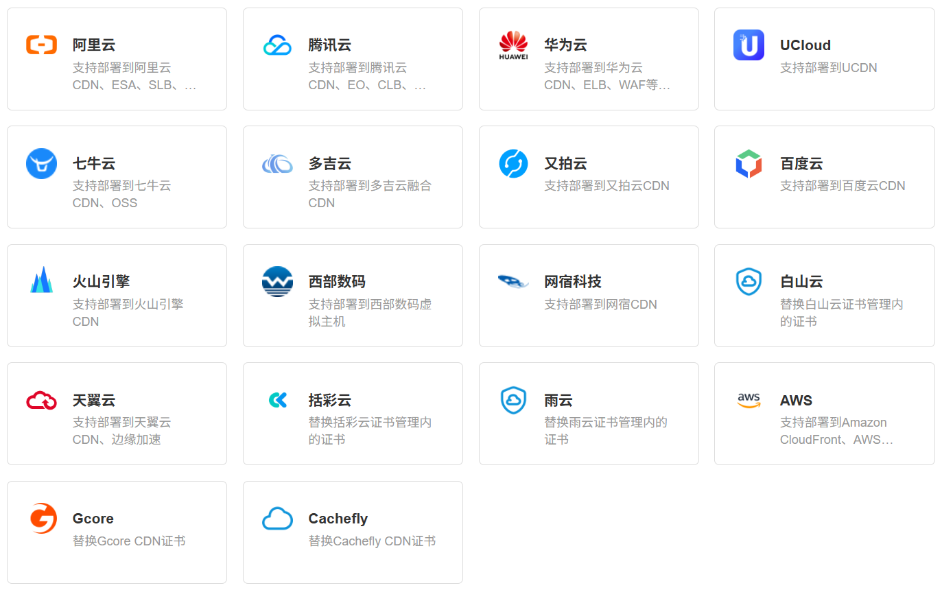 Recommend a domain name SSL automatic deployment tool, rainbow aggregation DNS management system, support multi-platform SSL automatic deployment and domain name management - LikaCloud