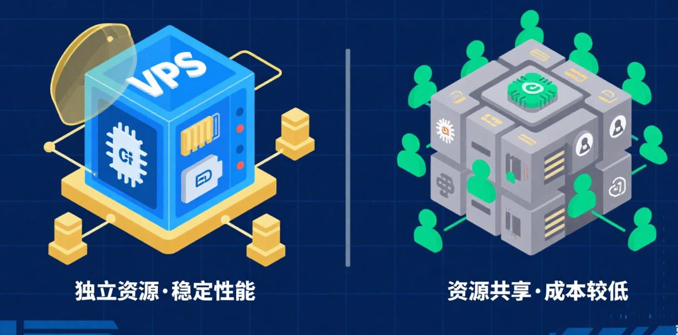 共享主机与VPS主机：全面对比分析