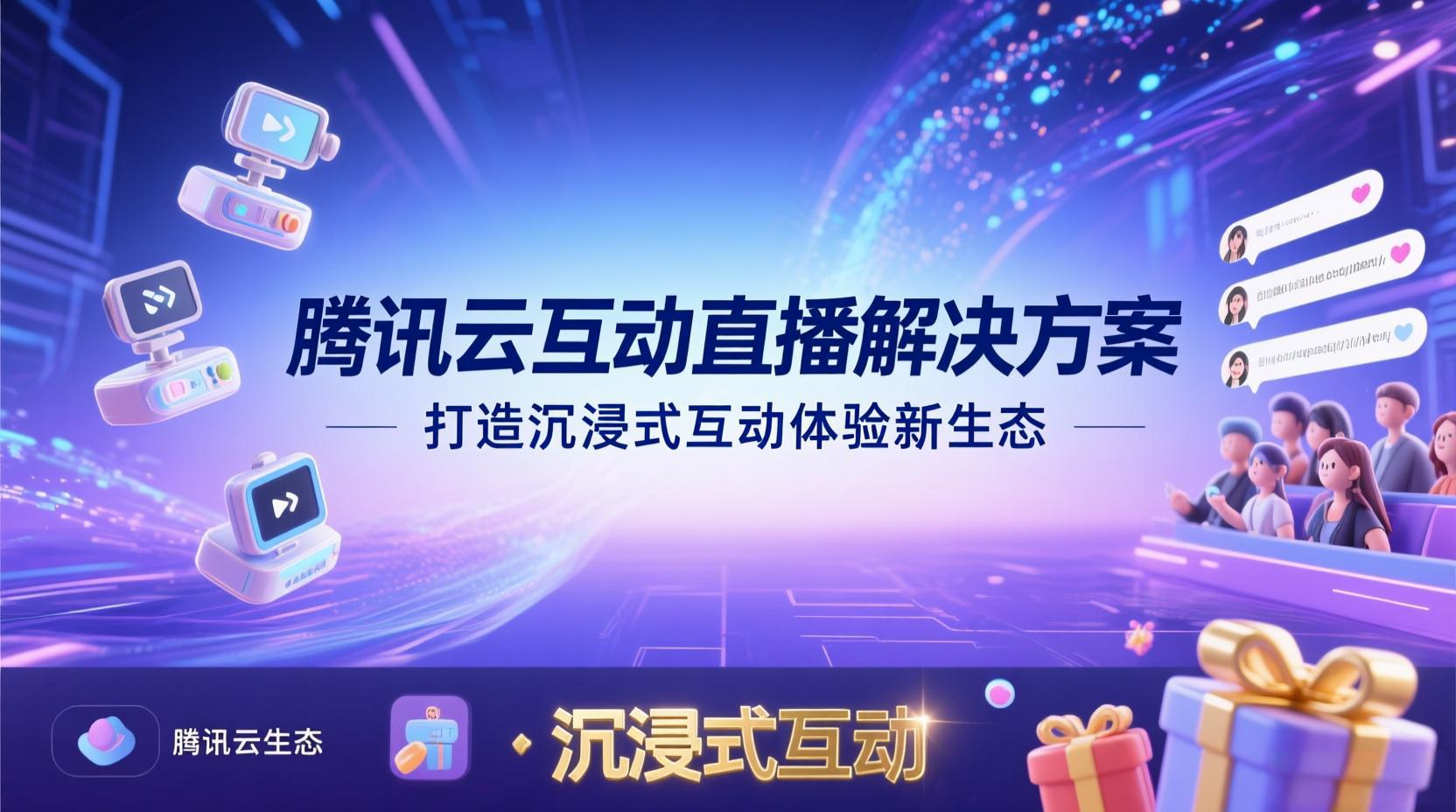 腾讯云互动直播解决方案：打造沉浸式互动体验新生态