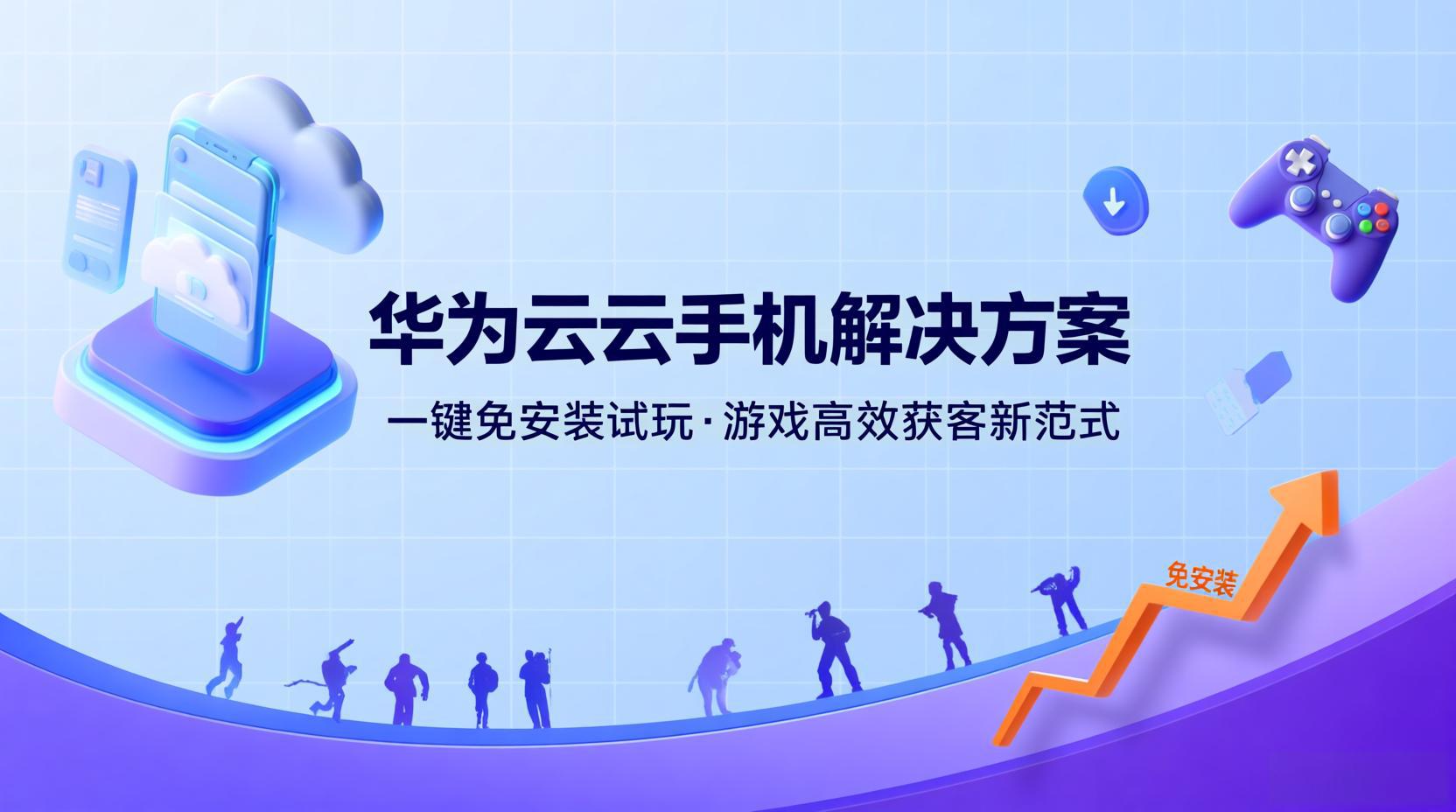 华为云云手机解决方案：一键免安装试玩，打造游戏高效获客新范式