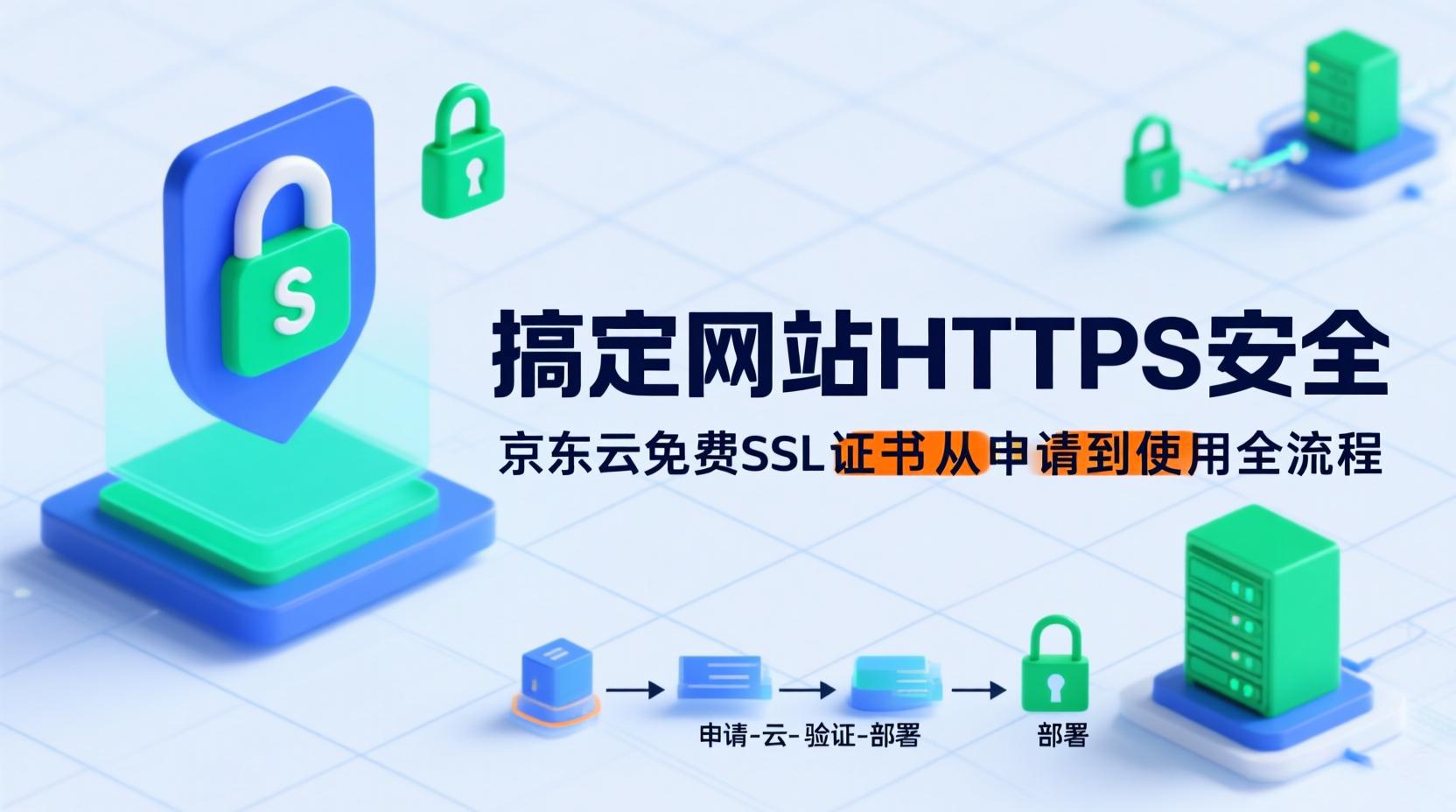 搞定网站 HTTPS 安全：京东云免费 SSL 证书从申请到使用全流程