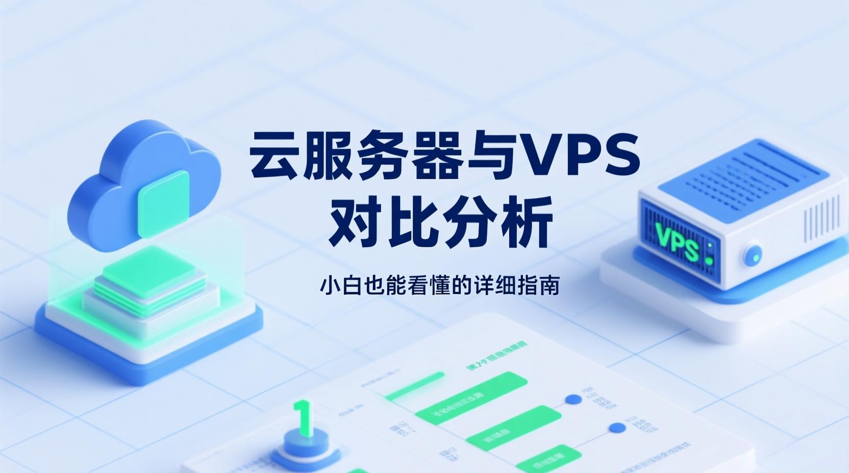 云服务器与 VPS 对比分析：小白也能看懂的详细指南