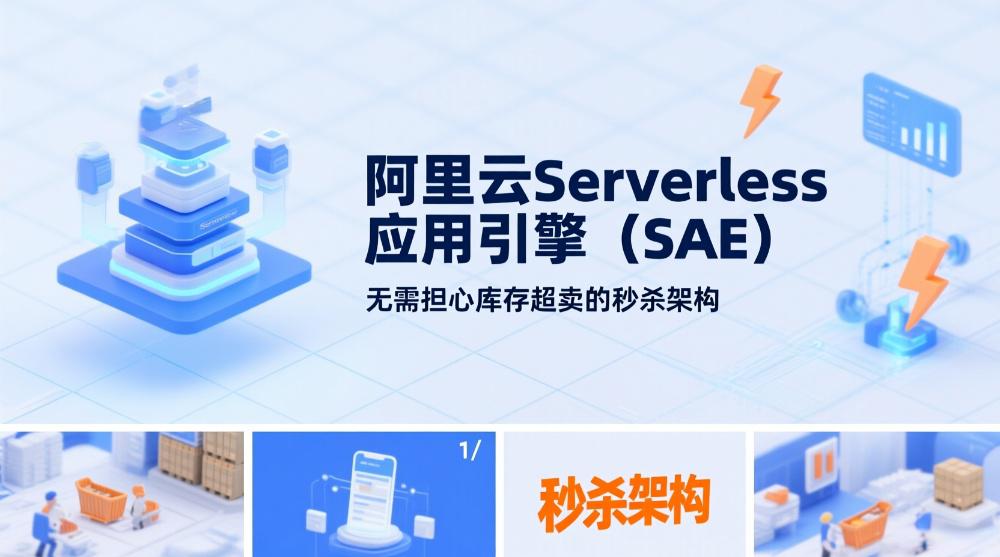 AliCloud Serverless Application Engine (SAE): arquitectura en segundos sin preocuparse por el exceso de inventario