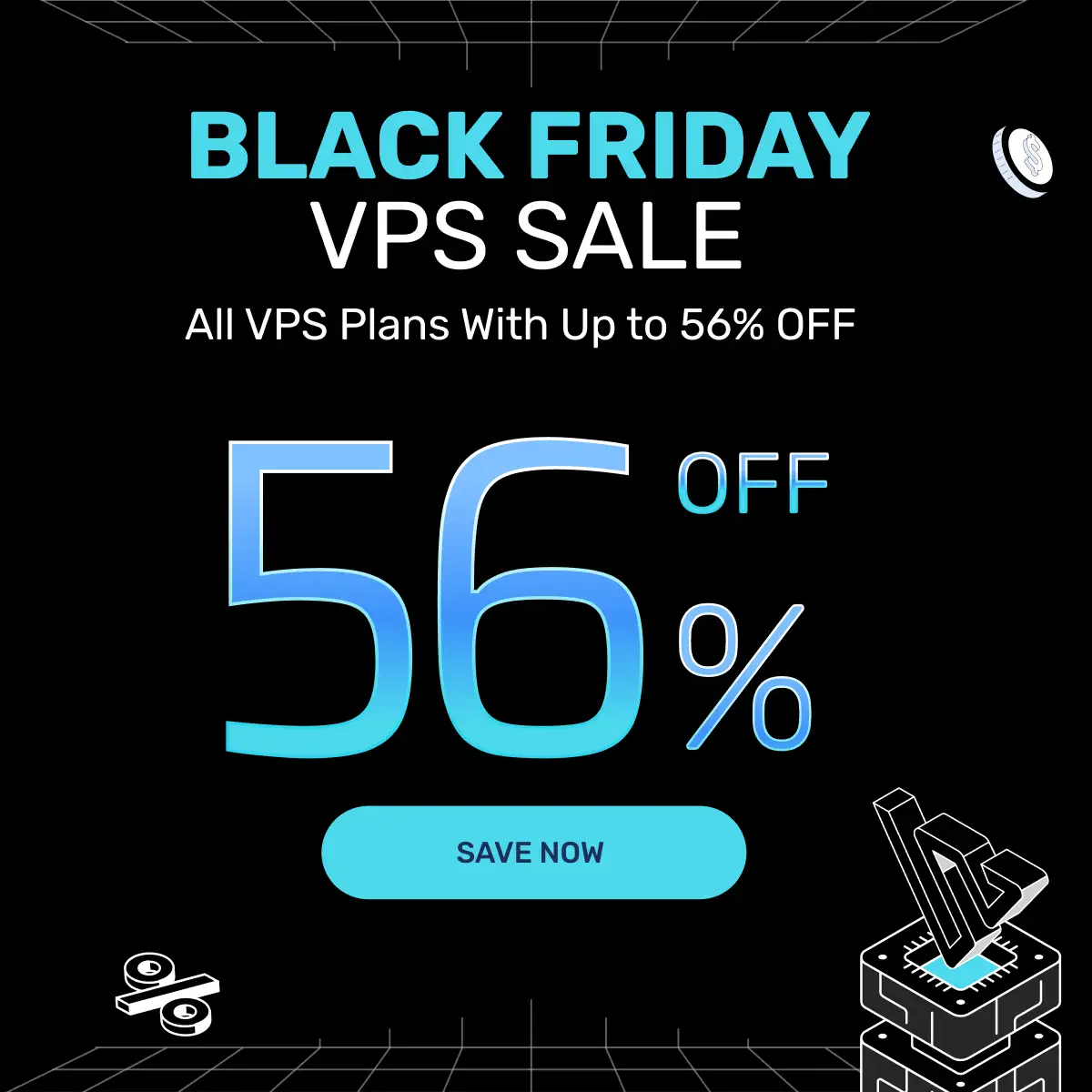 Werpex 블랙 프라이데이 기간 한정｜VPS 독점 할인 최대 56%
