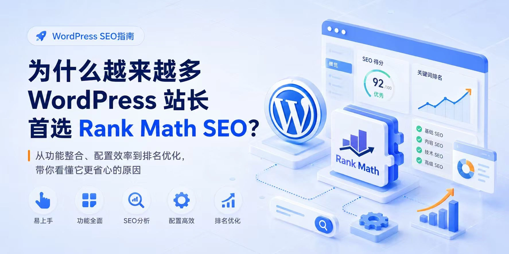 왜 워드프레스 운영자들에게 Rank Math SEO 플러그인을 사용할 것을 추천하는가?